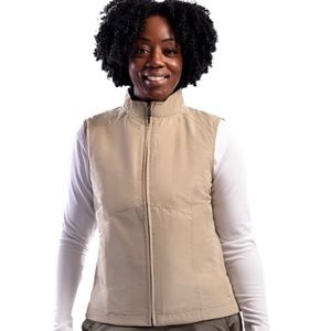 ScotteVest RFID Water Repellant Travel Vest for Women/ khaki, SZ XL